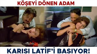 Köşeyi Dönen Adam Türk Filmi | Latif ile Şükran'ı Basıyorlar | Kemal Sunal Filmleri