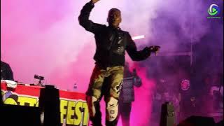 Focalistic performing “Tiya Mfana” at Cotton Fest 2024