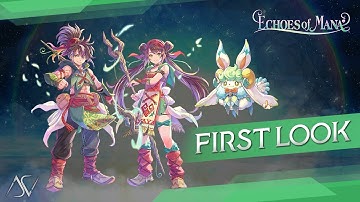 ECHOES of MANA (Android/iOS) - First Look Gameplay!