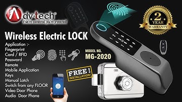 Adv-tech Wireless Digital Lock (MG-2020) whatsapp on 9654689898