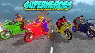 Super Heroes Downhill Racing - Android Gameplay #1 | Dishoomgameplay screenshot 4