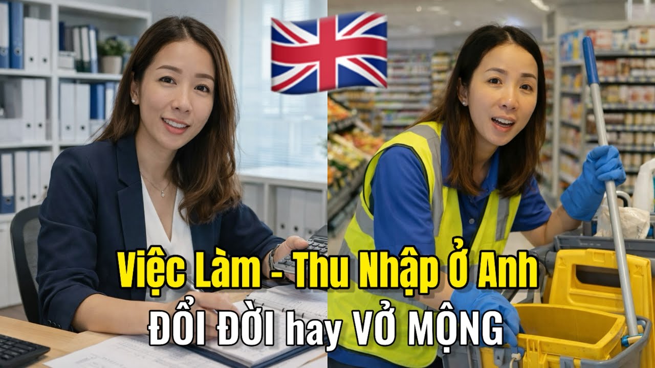 Người Việt Ở Anh Làm Nghề Gì? Nói Thật, Không Mơ Mộng