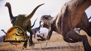 Velociraptor HUNTS Gallimimus - Life in the Cretaceous || Jurassic World Evolution 2 🦖 [4K] 🦖