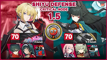【Zenless Zone Zero】1.5 Shiyu Defense Critical 7 | Hati Pack - Thracian | Evelyn & Miyabi (S-Rank)