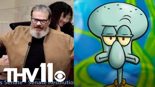 Celebrity Rodger Bumpass, voice of Squidward, honored at Arkansas State Capitol Wealth