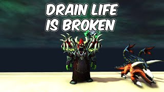 Drain Life IS BROKEN - 9.2.7 Affliction Warlock PvP - WoW Shadowlands PvP