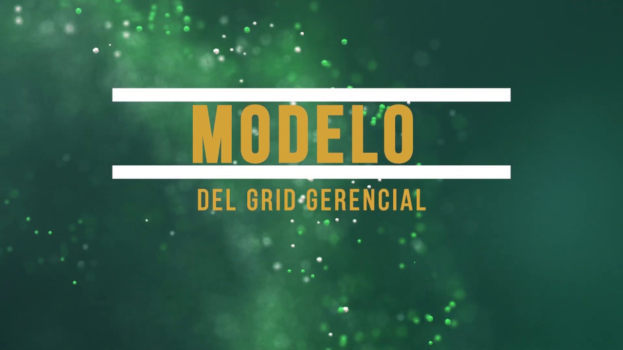 Modelo del Grid Gerencial - YouTube