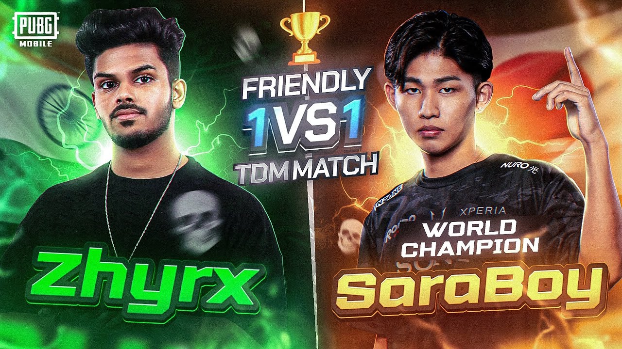 ZHYRX🇮🇳 VS SARABOY🇯🇵 | 1V1 AGAINST WORLD CHAMPION 🏆 | 