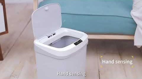 Home intelligent automatic induction electric Rubbish trash can smart Waste Bins ashbin kick barrel
