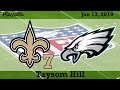 Taysom Hill 2019-01-13 Playoffs vs Eagles