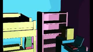 3D/ CG - my room (Maya)