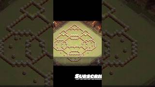 Th 16 base layout 😎 clash of clans 😍#coc #supercell #shorts #clash