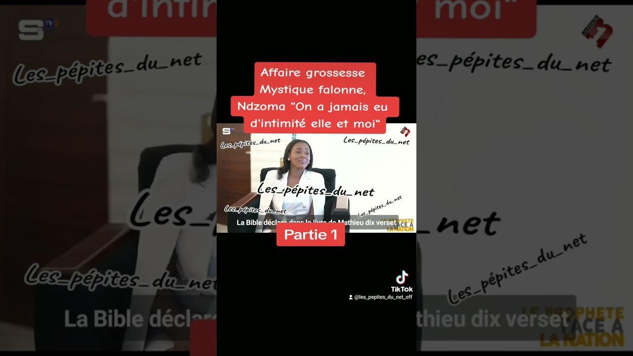 grossesse mystique, emmanuel ndzoma parle enfin