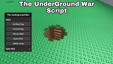 Roblox The UnderGround War Script (Pastebin/Mediafire)