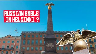 Why there's a Russian Eagle in the center of Helsinki? Russian City Whose Name Means Eagle