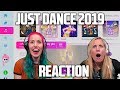 JUST DANCE 2019 FULL GAME REACTION (discovering the menu + last unknown songs 😱)