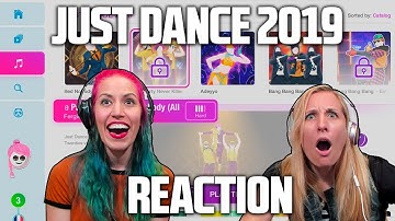 JUST DANCE 2019 FULL GAME REACTION (discovering the menu + last unknown songs 😱)