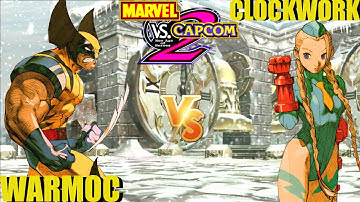 MvC2 Mvci Umvc3 WARMOC vs CLOCKWORK pt 2