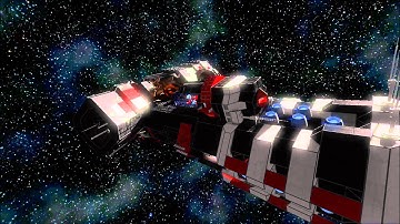 Space Engineers: Ship Crash Performance Test