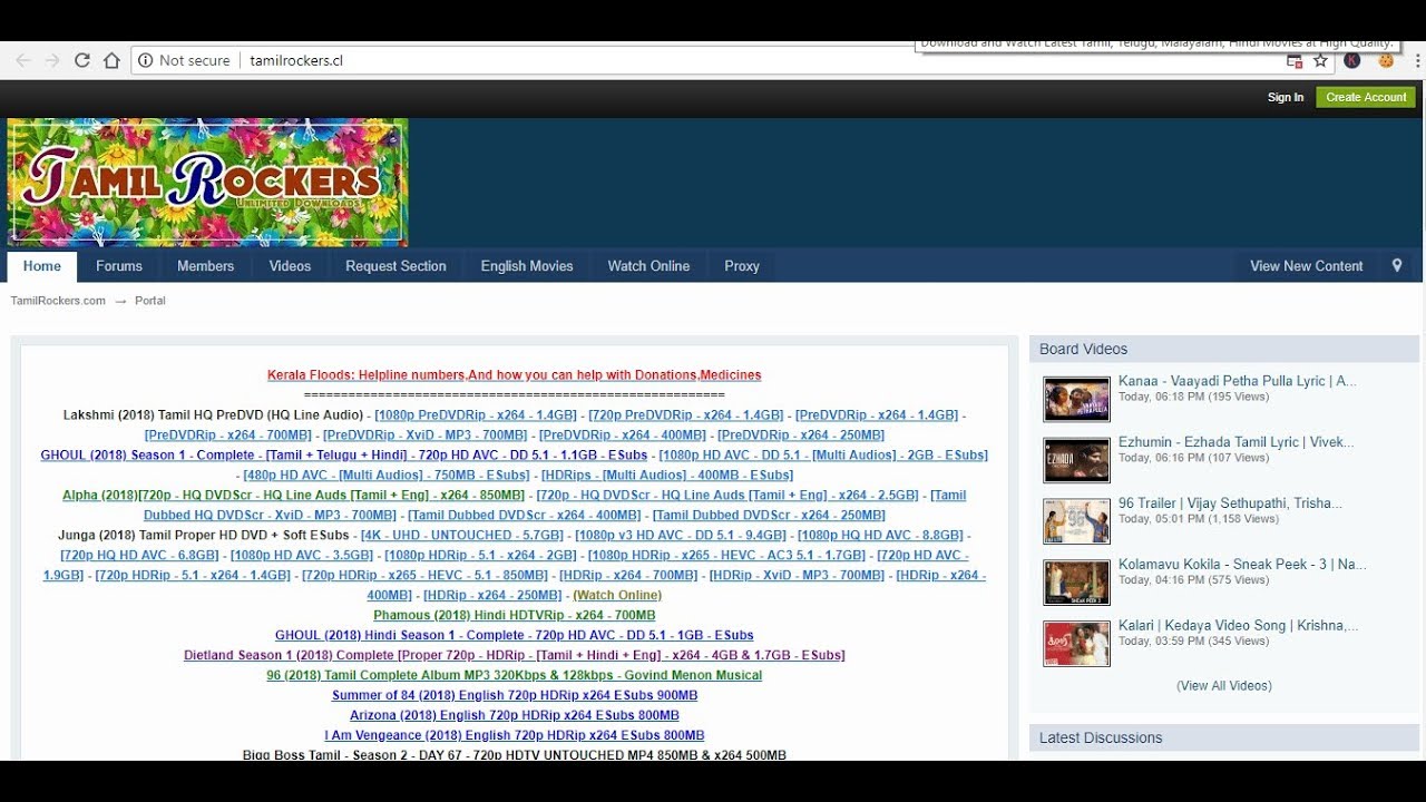 TamilRockers new domain it changes lets see video August 18 1 Lakh Views - ...