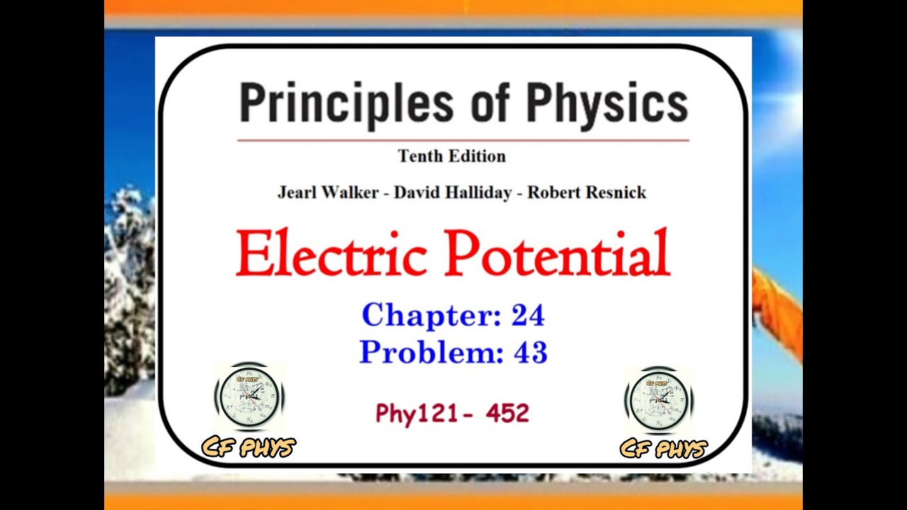 Chapter 24 - Problem 43 - Electric Potential - YouTube