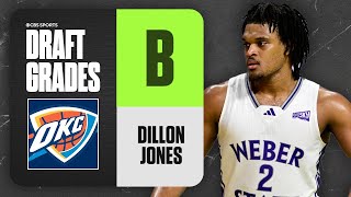 Dillon Jones Selected No. 26 Overall by Oklahoma City Thunder | 2024 NBA Draft Grades | CBS Sports