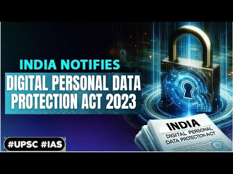 Government notify Digital Personal Data Protection Rules 2025 - YouTube