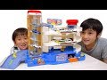 トミカ スーパーオートトミカビルで遊んでみた【かとちゃん】