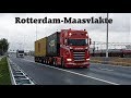 A lot of Trucks on the Europaweg in Maasvlakte/Rotterdam