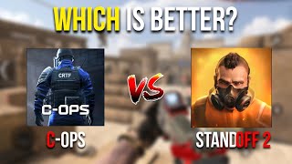 STANDOFF 2 VS CRITICAL OPS || Detail Comparison!