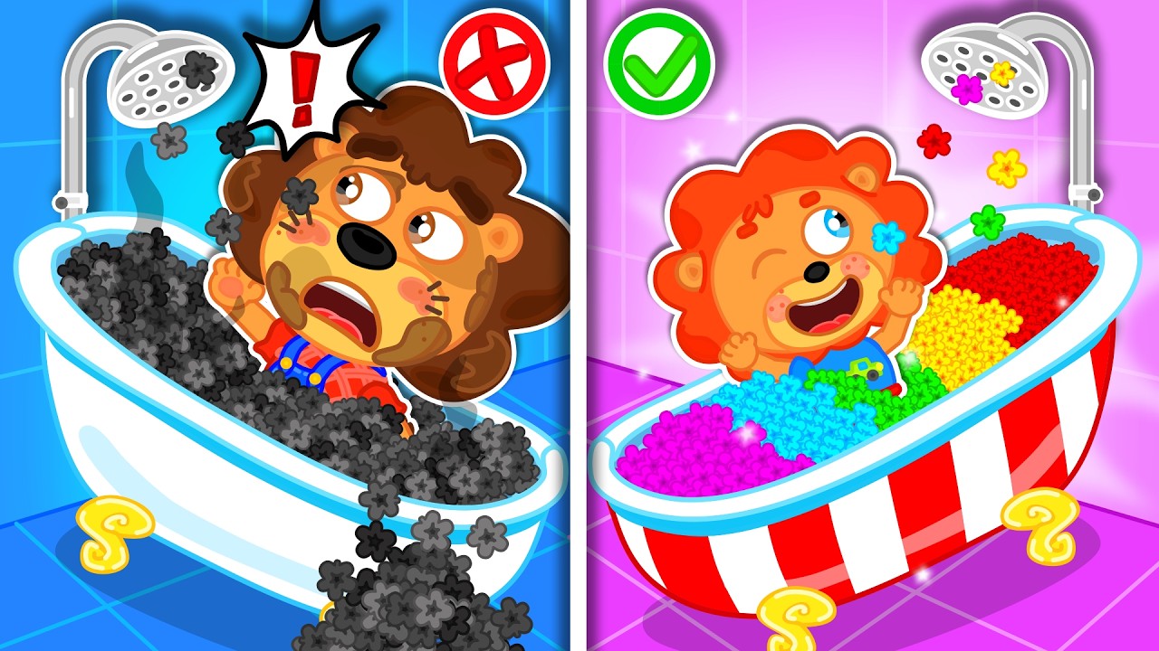 Левенятко. Душ з попкорном - Мультик для дітей | Lion Family