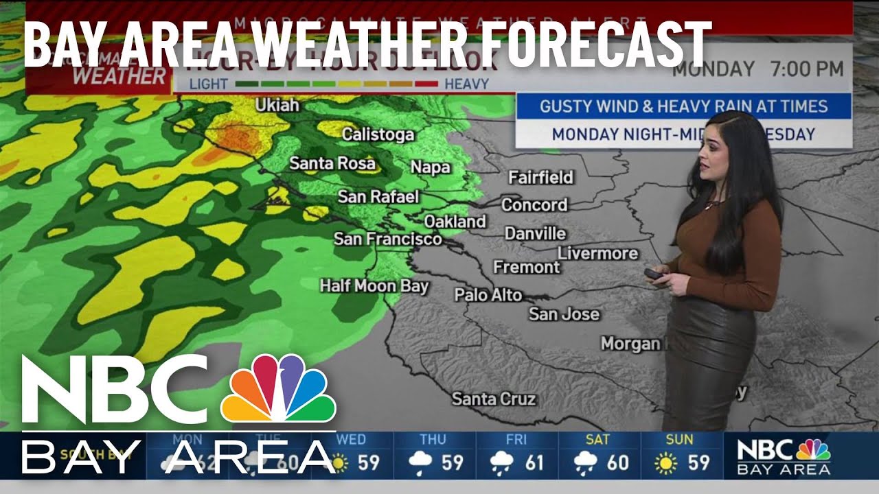 Forecast: Rain Returns Monday Night Into Tuesday - YouTube