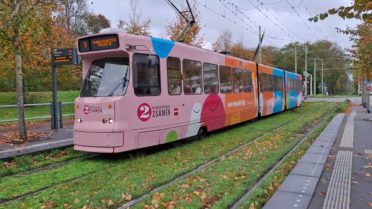 Colourful Tram. The Hague, The Netherlands 🇳🇱 