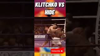 Klitschko vs Hide | Brutal Knockout &amp; Boxing Masterclass