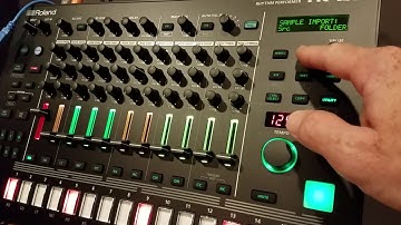 Roland TR-8s Tutorial: Sample Import