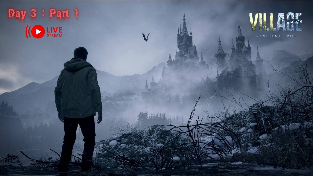 Resident Evil Village PC Live | Day 3 : Part 1 - Search for Rose continues