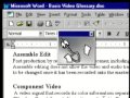 Clippy animation from microsoft office 97
