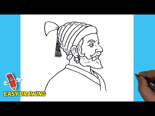 How To Draw Shivaji Maharaj Face Drawing | Hello! Chhatrapati Shivaji  Maharaj Drawing || How To Draw Shivaji Maharaj || Shivaji Jayanti Pencil  Drawing Chhatrapati Shivaji Maharaj Drawing, How To... | By Enrich  MindsFacebook