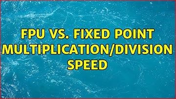 FPU vs. Fixed point multiplication/division speed