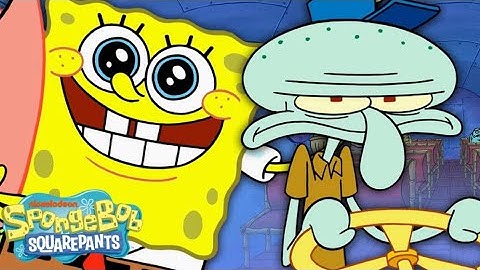 SpongeBob annoying Squidward / Squid Plus One (edit)