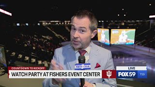 Fans Head To Fishers Event Center For College Football Playoff Watch Party