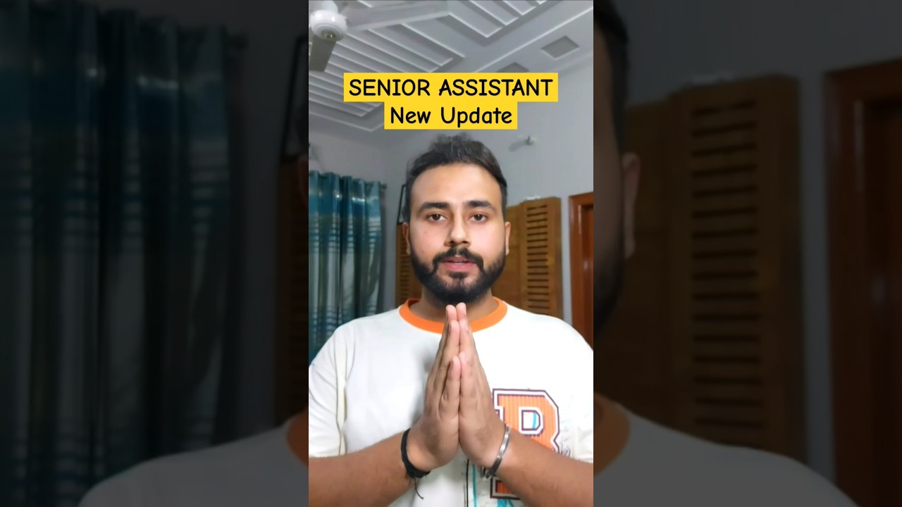 Psssb SENIOR ASSISTANT New Update 