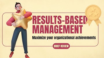 RBM Results-based management brief overview