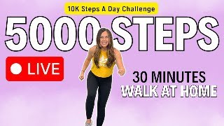 30 MIN 5000 Steps Walk At Home Workout | Fat Burning LISS Cardio
Want to get in more steps, burn fat, and move your body? Join our FREE 7-Day 10,000 Steps Challenge: https://mommytummyfix.com/10k/
Todays workout will get you about 5000 steps in 30 minutes. This LISS (low intensity steady state) cardio workout is all standing and beginner friendly.
Walking is our favorite form of LISS cardio (low intensity steady state cardio) and is super effective for fat loss and weight loss after pregnancy. Our channel is all about workouts for postpartum moms that can be done right at home in a short amount of time!
❗️PLEASE NOTE - step trackers dont actually count your steps, but they count your arm movements, intensity and motion. So, you have to MOVE in order to get those steps! Keep your arms and legs moving the whole time. Let me know in the comments below how many steps you were able to get!
👍🏼 This workout is diastasis recti friendly and postpartum approved.
If you loved this workout, make sure to give it a thumbs up, subscribe and share it with another mama.
👉🏼 SELF-CHECK FOR DIASTASIS RECTI AFTER BABY: https://www.youtube.com/watch?v=rwhi1GoloEU&t=0s
⭐️ Our MOMMY TUMMY FIX PROGRAM: https://mommytummyfix.com/
It was fat burning, low impact workouts just like this that helped me tighten my tummy, lose weight, and have so much more energy after having 4 kids - and it’s perfect for moms because you can do it right in the comfort of your own home with your kids around you!
This workout is the perfect low impact exercise for beginners and postpartum moms who want to burn some extra calories and get some more steps in their day!
🚨SUBSCRIBE TO OUR CHANNEL for more FREE workouts: https://www.youtube.com/channel/UCUt7AvUg-2cC9vcp_gwmWRA
LOOKING FOR MORE WALKING WORKOUTS YOU CAN DO AT HOME? Come back tomorrow and try one of these:
▶️ 1000 Steps Workout: https://www.youtube.com/watch?v=HYTFXifvDWE&t=61s
▶️ 2000 Steps in 15 Mins: https://youtu.be/4AJGMHRE3GI?si=nOORA_yGsIsNzuBl
▶️ 3000 Steps in 20 Mins: https://youtu.be/GuEbF2TmUmY?si=6b76LnHykAipY3Kx
▶️ 4000 Steps Workout: https://www.youtube.com/watch?v=4KuKbFKUfvo&t=20s
▶️ 5000 Steps Workout: https://www.youtube.com/watch?v=pFwZuWXQ78M&t=429s
KEEP UP WITH US HERE:
💪🏼 Mommy Tummy Fix Home Program: https://www.mommytummyfix.com
💥21-Day CORE Challenge: https://toneandtighten.activehosted.com/f/14
🎧 Moms on the Rise PODCAST: https://pod.link/1687539076
📗 Camille’s favorite books: https://amzn.to/3Vhz2GW
INSTAGRAM | https://www.instagram.com/mommytummyfix/
FACEBOOK | https://www.facebook.com/mommytummyfix
TIKTOK | https://www.tiktok.com/@mommytummyfix
WEBSITE | https://www.tone-and-tighten.com
AMAZON STORE | https://www.amazon.com/shop/toneandtighten
Jareds other YouTube Channel | https://www.youtube.com/@toneandtighten
DISCLAIMER: This content (the video, description, links, and comments) is not medical advice or a treatment plan and is intended for general education and demonstration purposes only. This content should not be used to self-diagnose or self-treat any health, medical, or physical condition. Don’t use this content to avoid going to your own healthcare professional or to replace the advice they give you. Consult with your healthcare professional before doing anything contained in this content. You agree to indemnify and hold harmless T&T Digital Media, LLC and its officers for any and all losses, injuries, or damages resulting from any and all claims that arise from your use or misuse of this content. T&T Digital Media, LLC makes no representations about the accuracy or suitability of this content. Use of this content is at your sole risk. 30 MIN 5000 Steps Walk At Home Workout | Fat Burning LISS Cardio