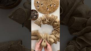 DIY Spring wreath 🌿made of natural materials ✨#diy#diyhomedecor#springdecor#springwreath#homedecor