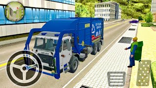 🚛 City Garbage Truck Duty! 🚮 Real Trash Collection Simulator Gameplay 🔥 Clean the Streets Mission 🚛 screenshot 2