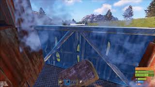 RUST New Bunker Base after April roof fix -2018
