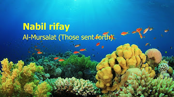 Nabil Rifay   Surah Al Mursalat Those sent forth نبيل رفاعي   سورة  المرسلات