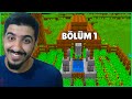 ERKAN ABİ ile Minecraft! Otomatik Tarla yaptık - Minecraft Survival 1. Bölüm