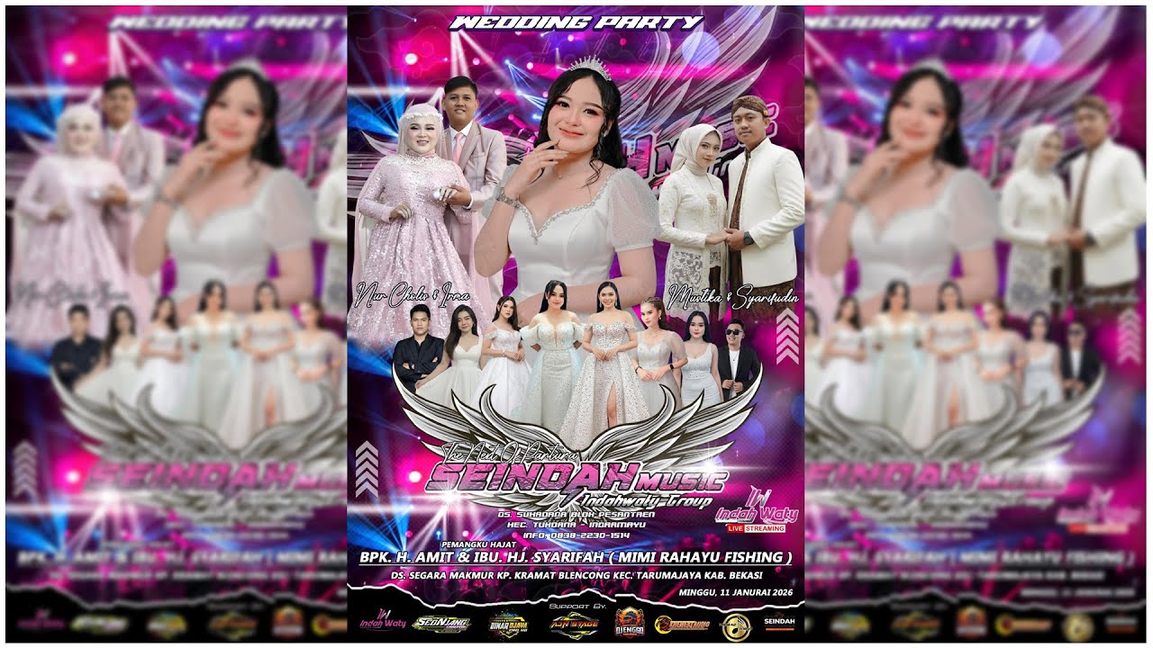 🔴[ LIVE SIANG ] SEINDAH MUSIC INDAH WATY GROUP || BPK. H. AMIT & IBU. HJ. SYARIFAH || 11 JAN 2026